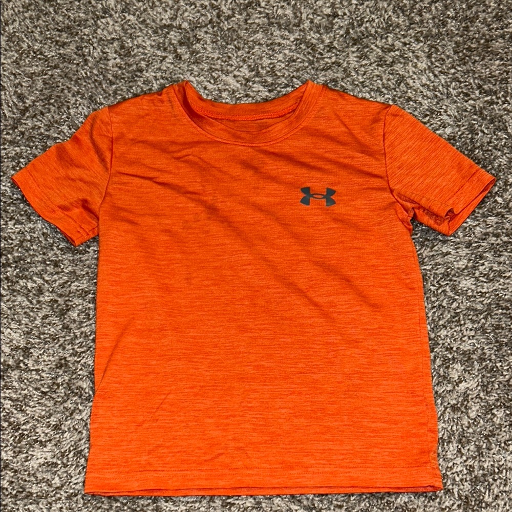 Boys Under Armour Orange Tshirt